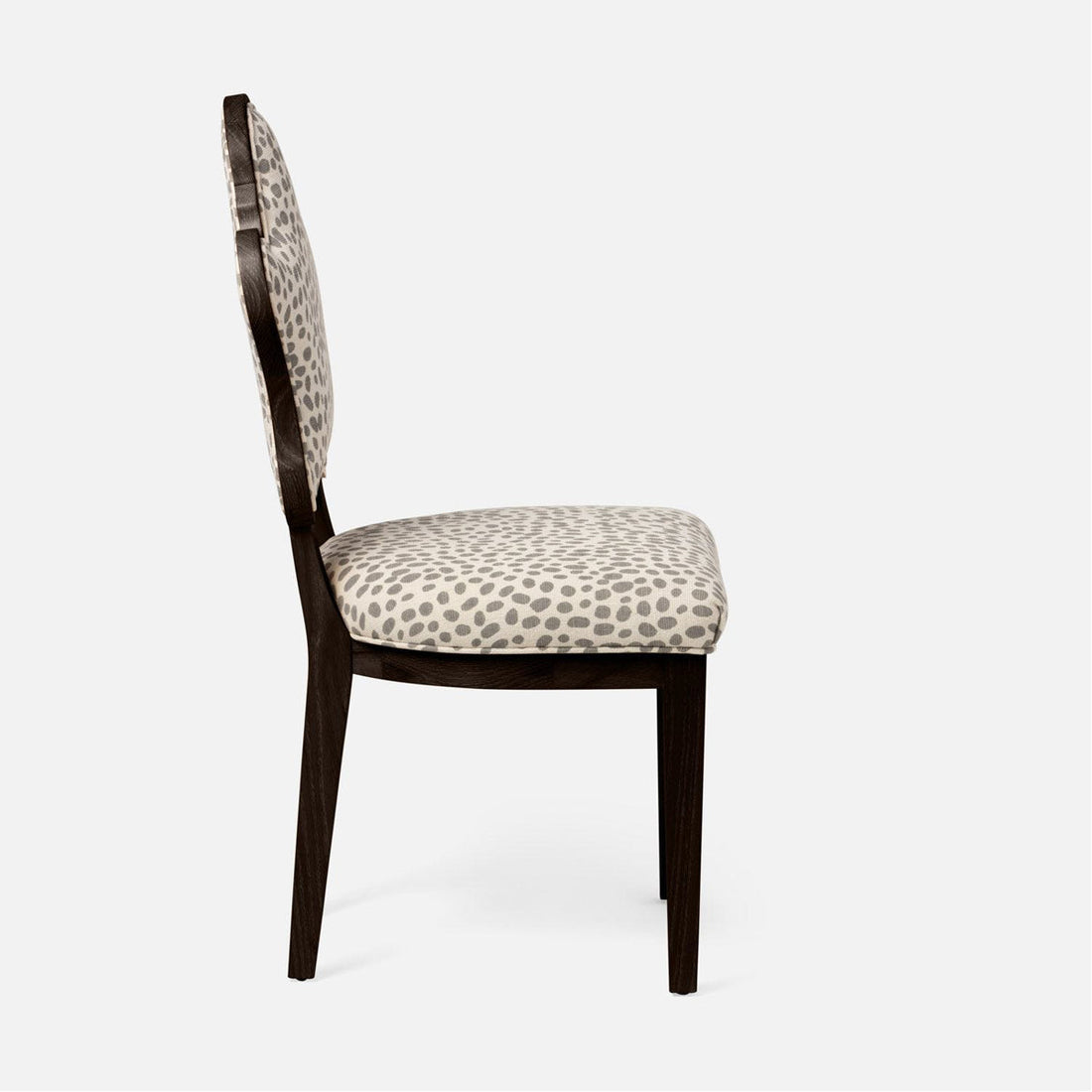 Made Goods Madisen Ornate Back Dining Chair in Aras Mohair