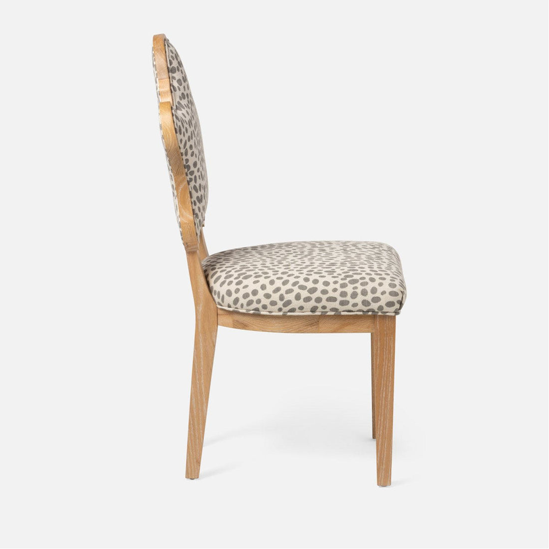 Made Goods Madisen Ornate Back Dining Chair in Volta Fabric