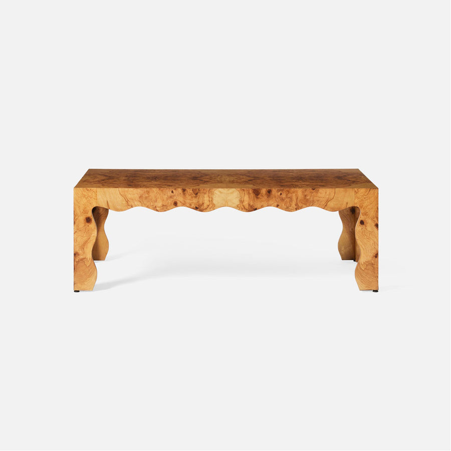 Made Goods Maurice Wavy Parson Style Coffee Table