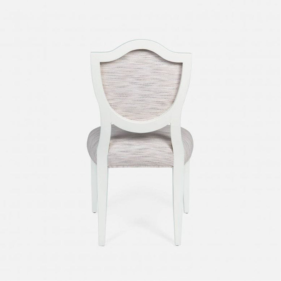 Made Goods Micah Upholstered Medallion Dining Chair in Aras Mohair