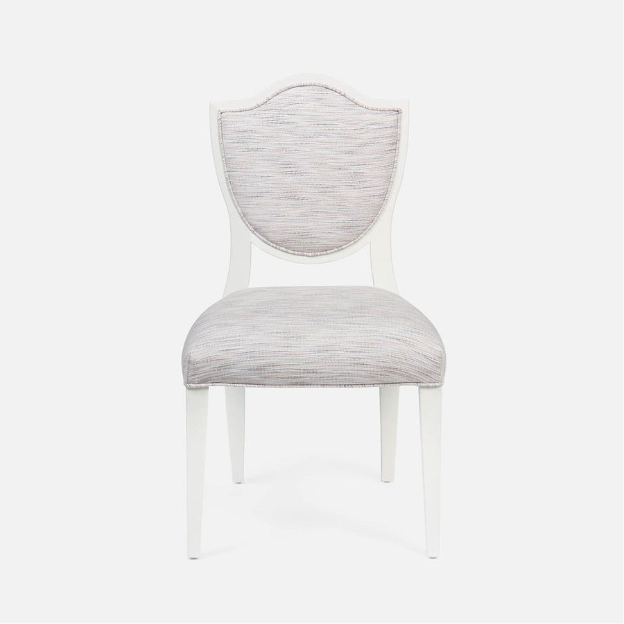 Made Goods Micah Upholstered Medallion Dining Chair in Alsek Fabric