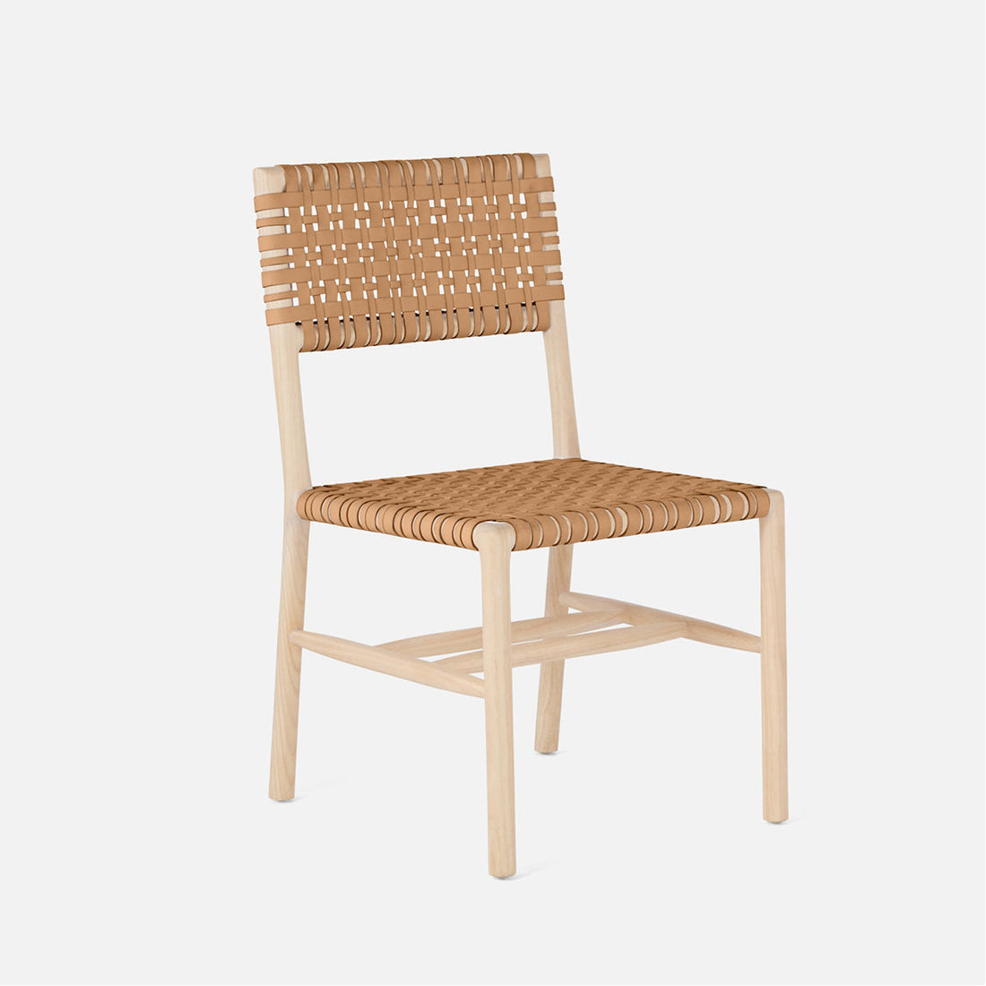 Made Goods Murray Dining Chair in Natural Mindi Wood