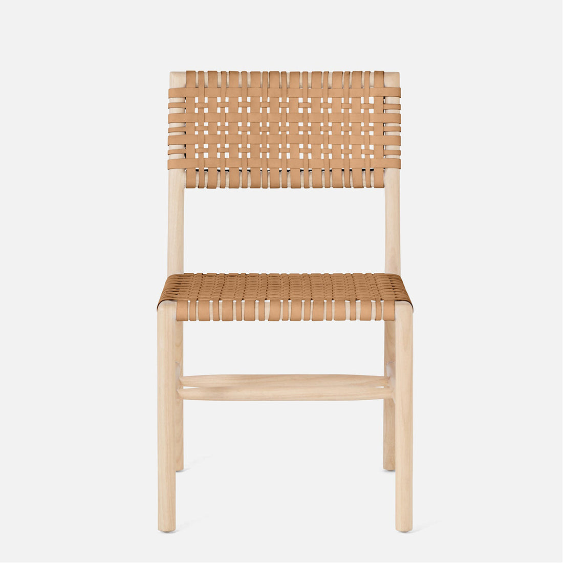 Made Goods Murray Dining Chair in Natural Mindi Wood