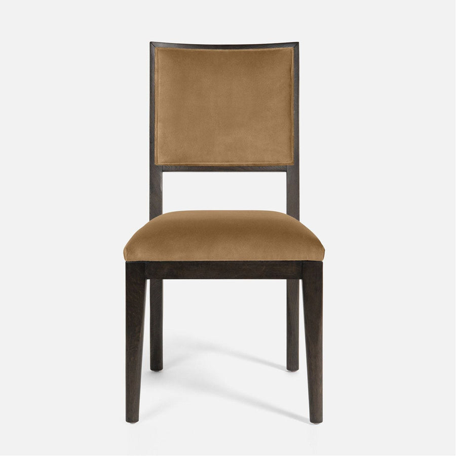 Made Goods Nelton Upholstered Dining Chair in Ivondro Raffia