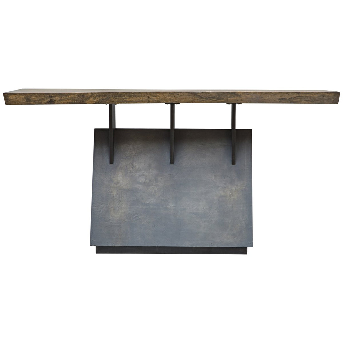 Uttermost Vessel Industrial Console Table
