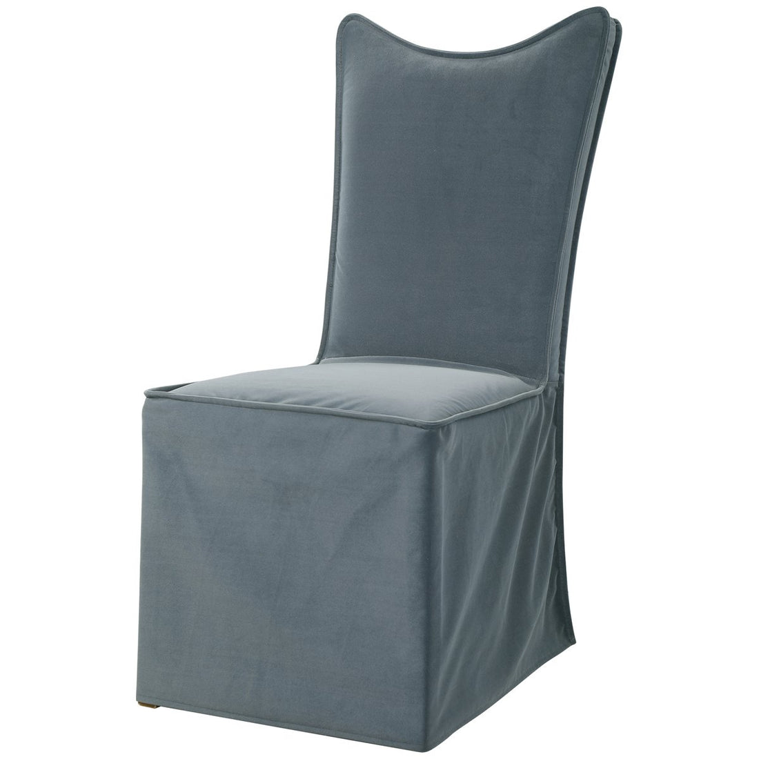 Uttermost Delroy Gray Armless Chair, Set of 2