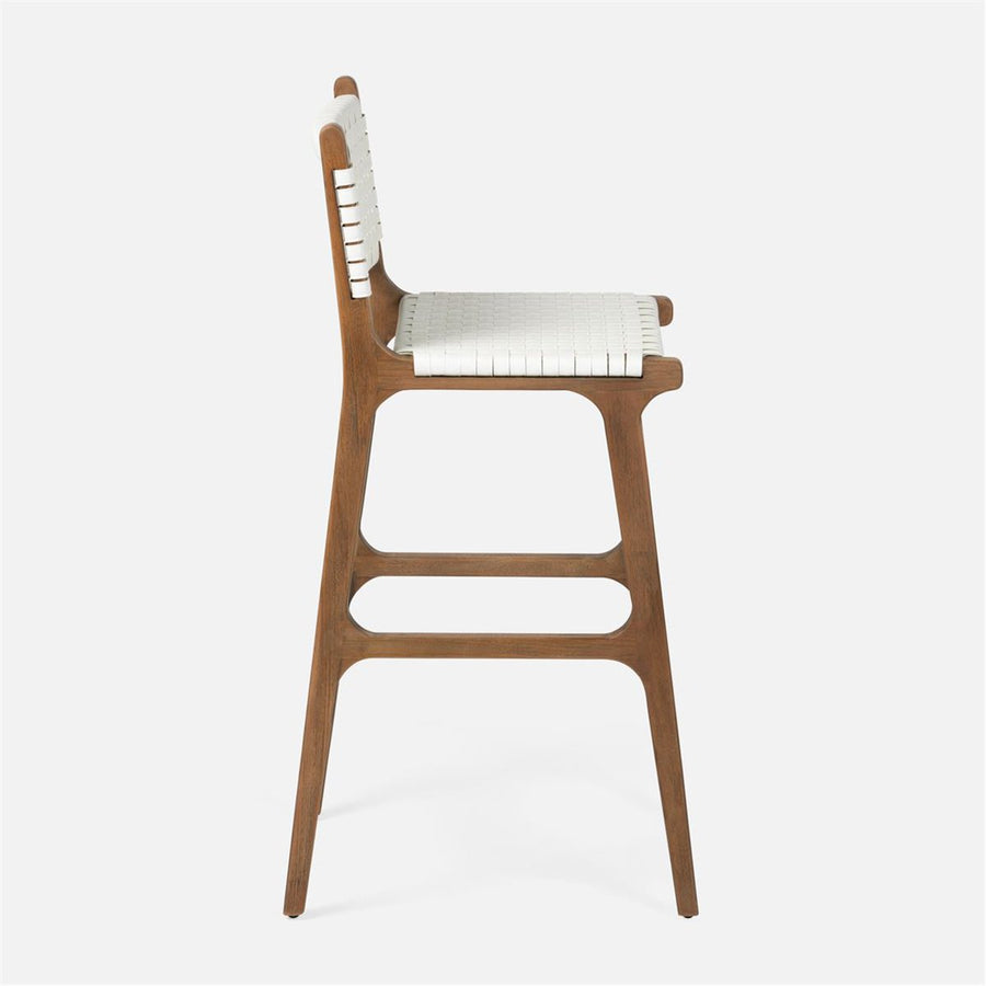 Made Goods Rawley Outdoor Bar Stool in Faux Rattan
