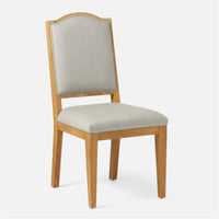 Made Goods Salem Upholstered Dining Chair in Colorado Leather