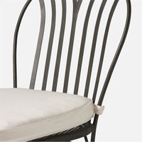 Made Goods Shayne Outdoor Dining Chair with Weser Fabric Cushion