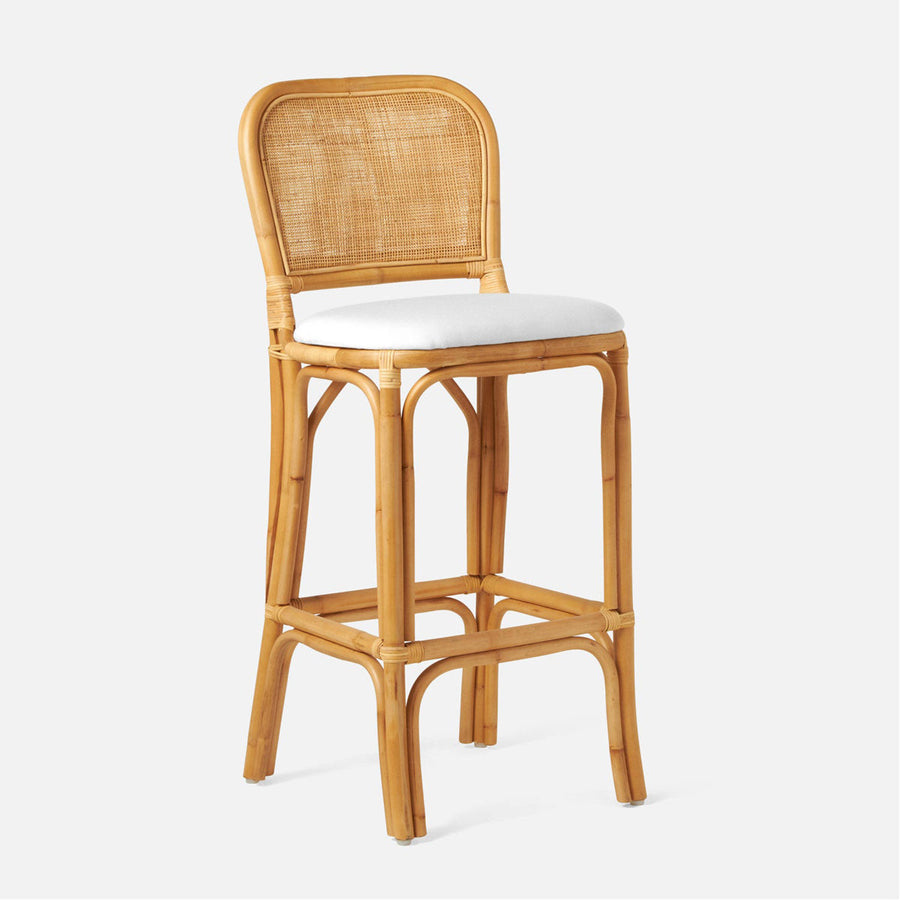 Made Goods Tatum Upholstered Bar Stool in Klein Rayon/Cotton