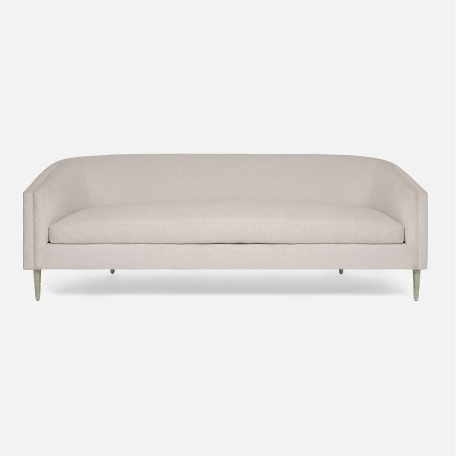 Made Goods Theron Upholstered Curved Back Sofa in Arno Fabric