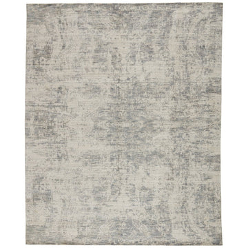 Jaipur Genevieve Lizea Abstract Ivory Gray GNV02 Rug