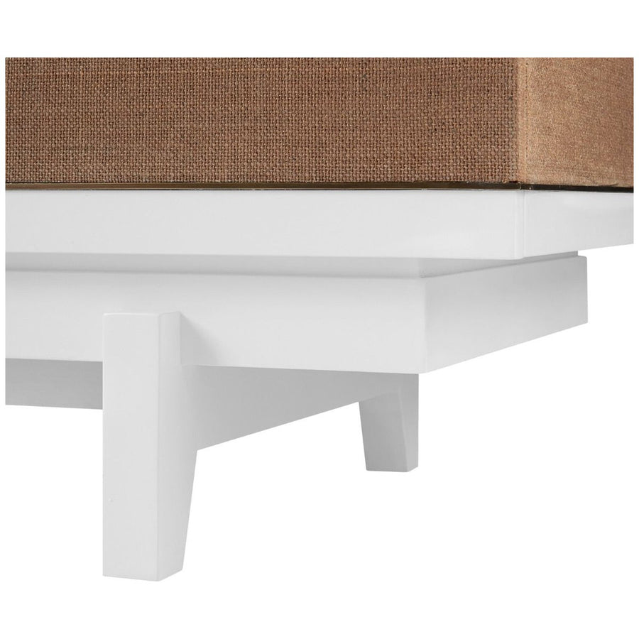 Villa & House Grant 3-Drawer Side Table, White