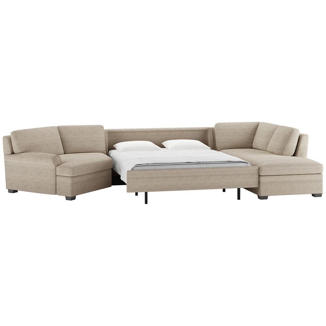 Gaines Leather Comfort Sleeper by American Leather