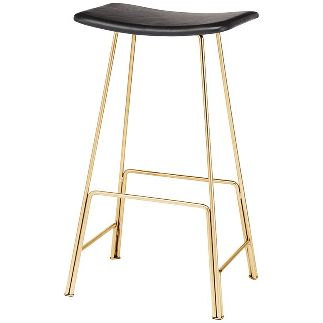 Nuevo Living Kirsten Counter Stool - Leather Seat