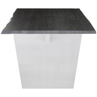 Nuevo Living Aiden Dining Table - Oxidized Grey