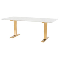 Nuevo Living Toulouse Dining Table - Marble Top