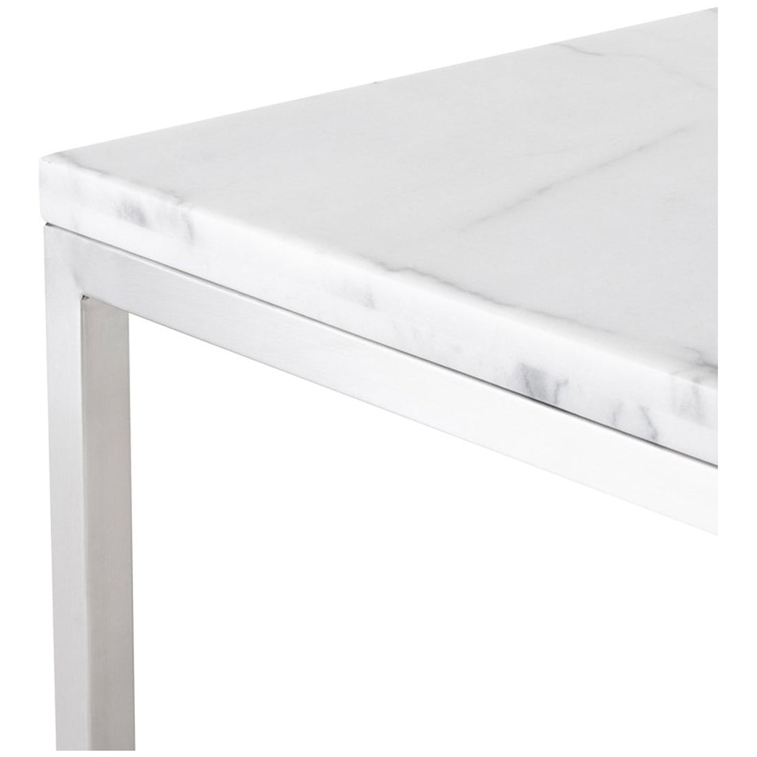 Nuevo Living Verona Counter Table - White Marble