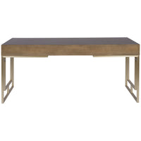 Vanguard Furniture Berkley Desk with Metal Geometric Base
