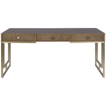 Vanguard Furniture Berkley Desk with Metal Geometric Base