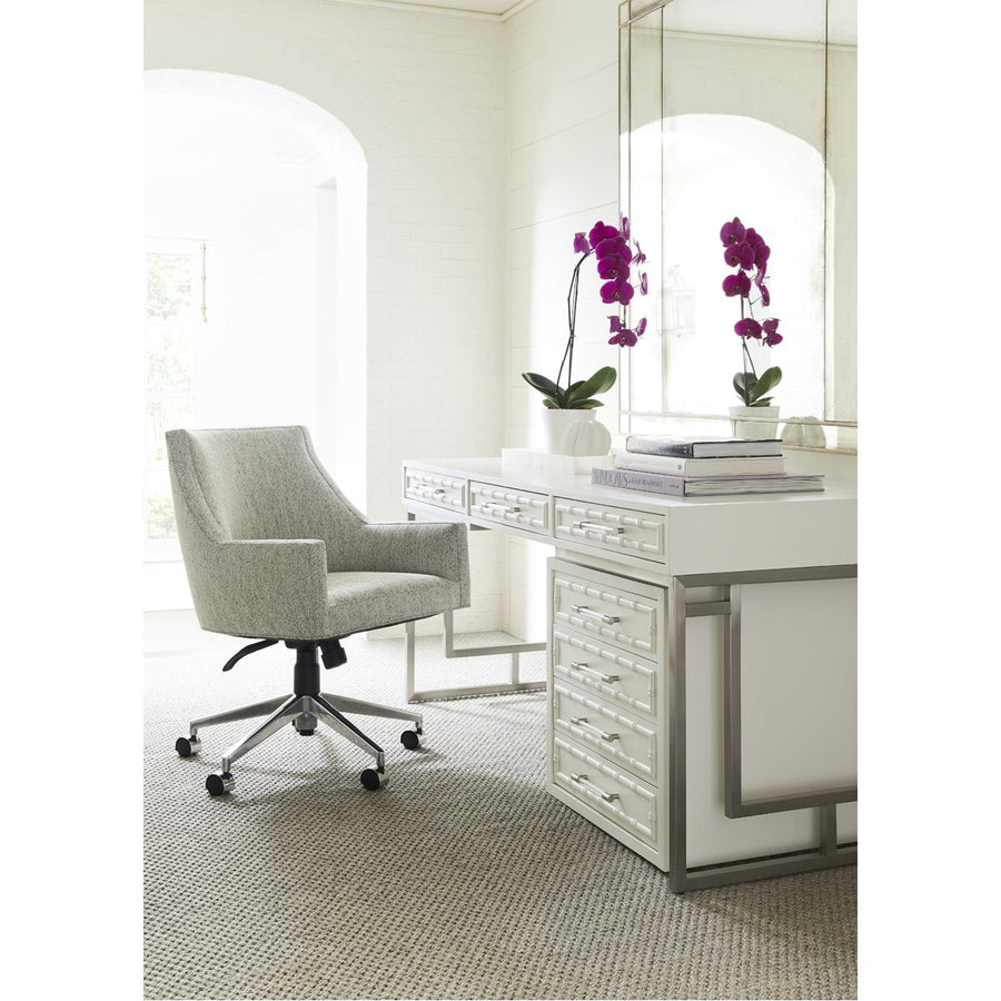 Vanguard Furniture Berkley Desk with Metal Geometric Base