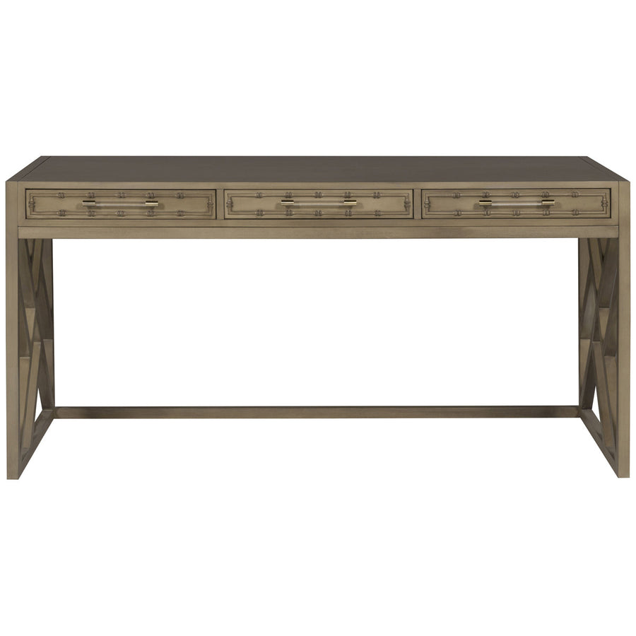 Vanguard Furniture Berkley Desk with Wood Fretwork Base