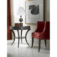 Hickory White Ruby Side Table 243-22
