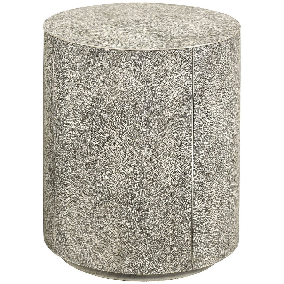 Hickory White Shagreen Drink Table 903-25