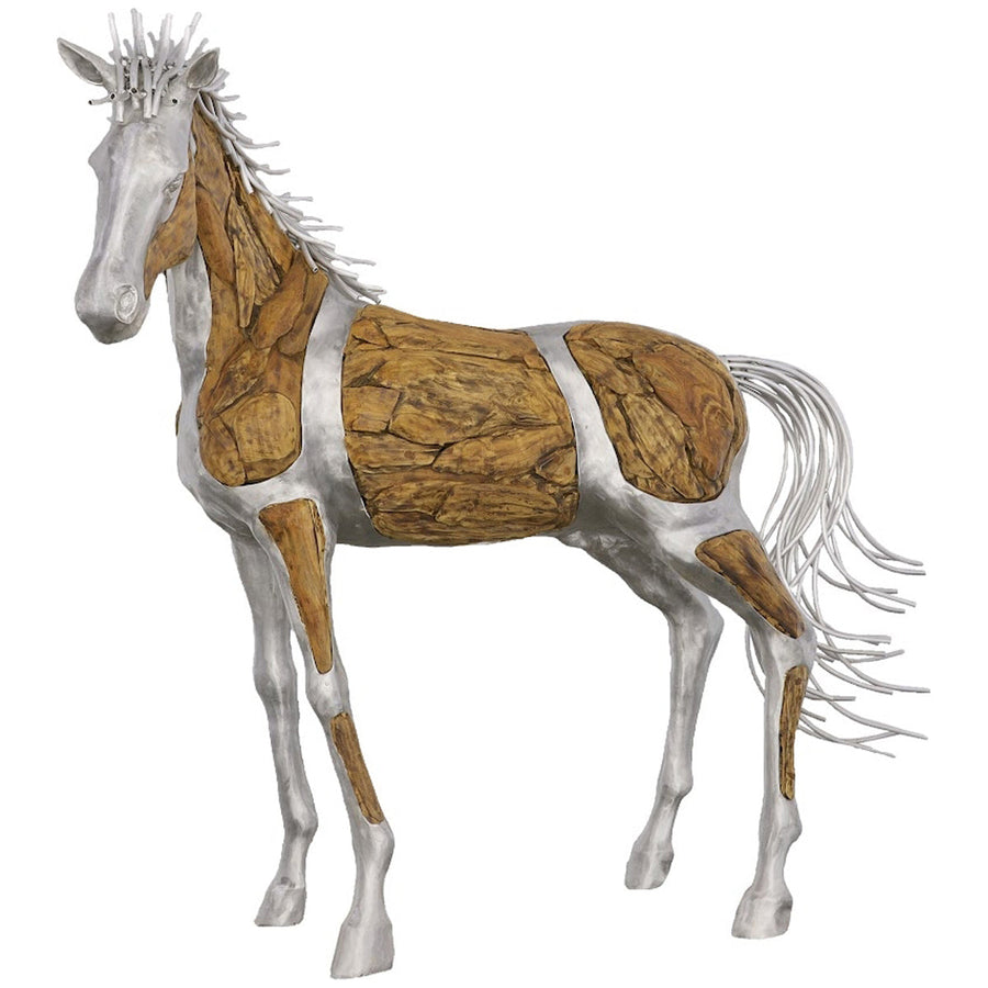 Phillips Collection Mustang Horse Woodland Sculpture