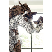 Phillips Collection Mustang Horse Armored Sculpture, Galloping