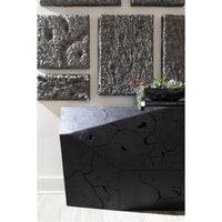 Phillips Collection Etched Rock Puzzle Outdoor Wall Tiles, 9-Piece Set