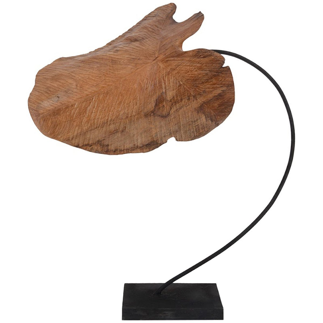 Phillips Collection Circular Carved Leaf Sculpture