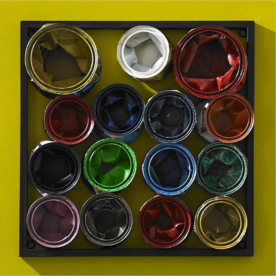 Phillips Collection Paint Can Small Square Wall Art, Assorted Colors