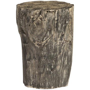 Phillips Collection Black Wash Stool