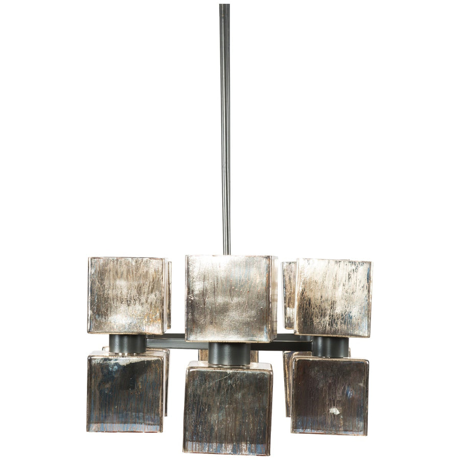 Four Hands Hutton Ava Linear Chandelier - Antiqued Iron