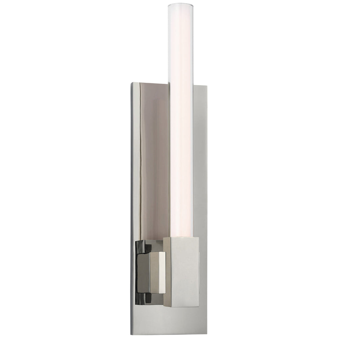 Visual Comfort Mafra Small Reflector Sconce with White Glass