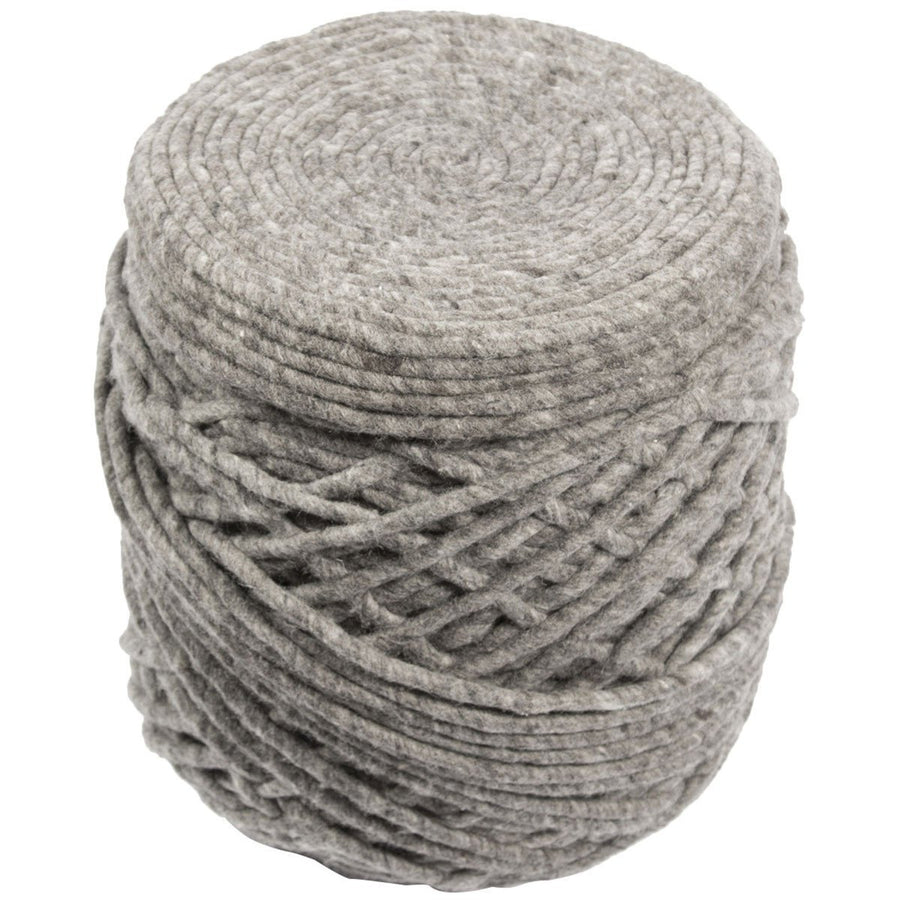 Jaipur Scandinavia Guna SCP02 Mix Handmade Wool Pouf