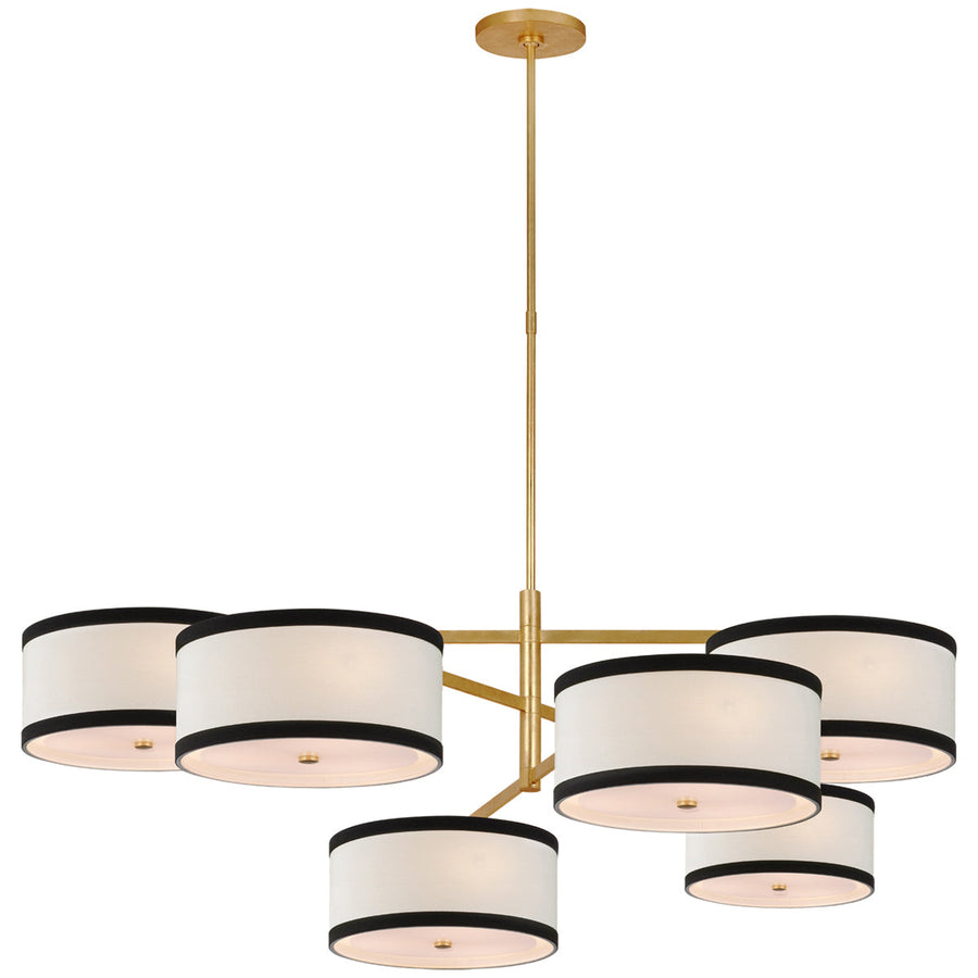 Visual Comfort Walker Grande Offset Chandelier