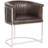 Vanguard Furniture Harrison Plain Back Metal Frame Chair