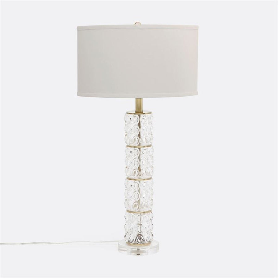 Made Goods Beroe Bubbled Glass Table Lamp