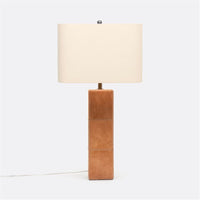 Made Goods Jude Full-Grain Leather Table Lamp