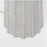 Made Goods Nova Leafed Cement Table Lamp