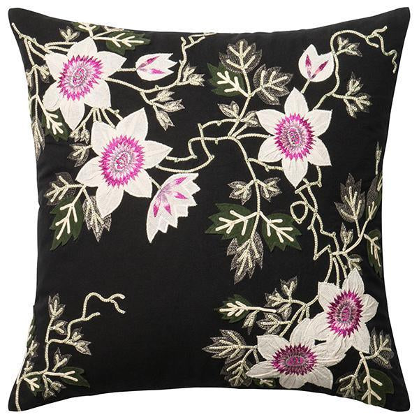 Loloi P0295 Embroidery on Cotton Base 22" x 22" Pillows Set of 2