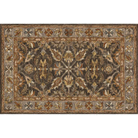 Loloi Victoria VK-06 Dark Taupe and Grey Rug