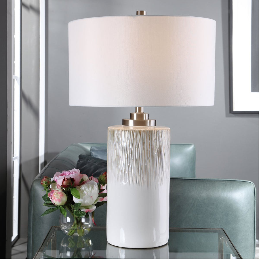 Uttermost Georgios Cylinder Table Lamp