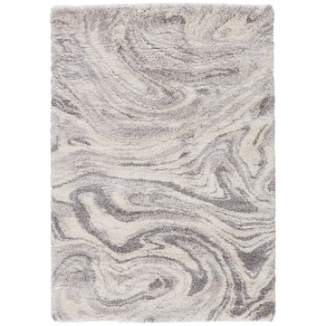 Jaipur Lyra Crescendo Abstract Gray Ivory LYR06 Rug