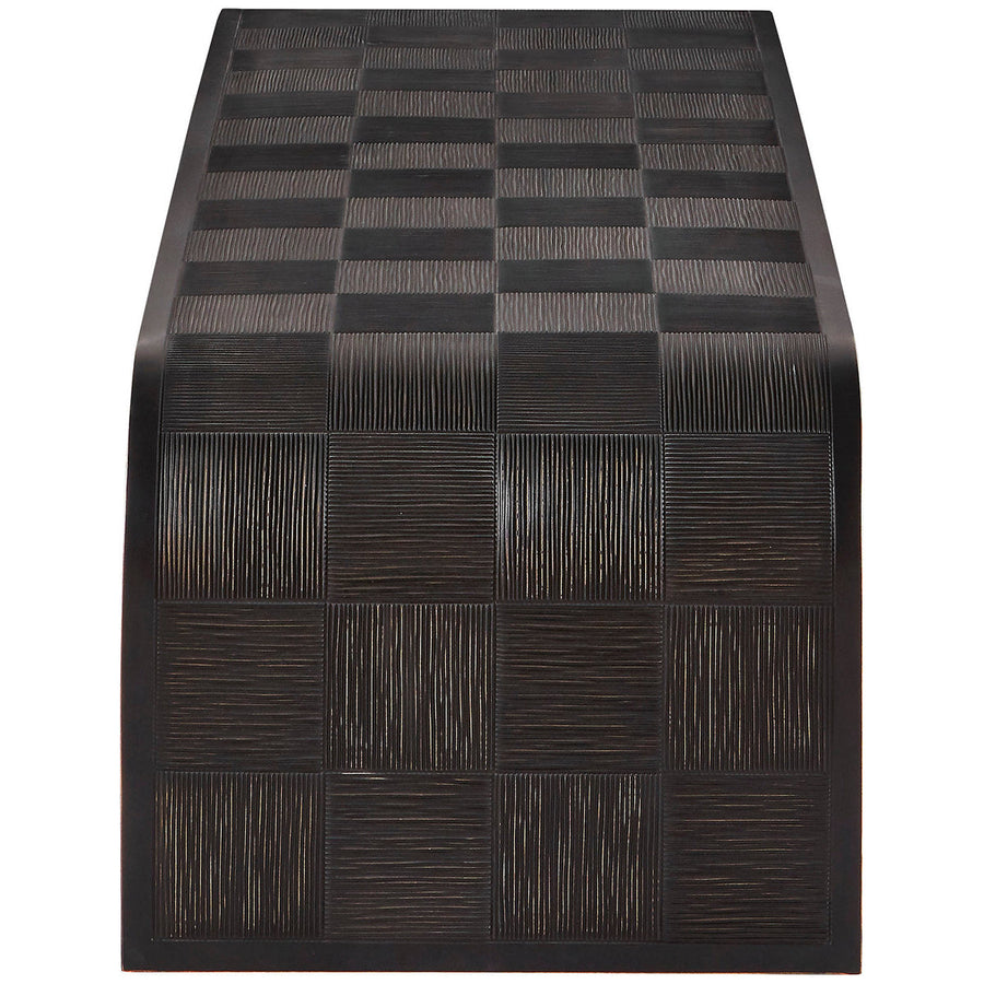 Baker Furniture Weave Rectangle Cocktail Table MCA2154