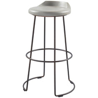 Baker Furniture Swivel Barstool with Concrete Seat MCO408T