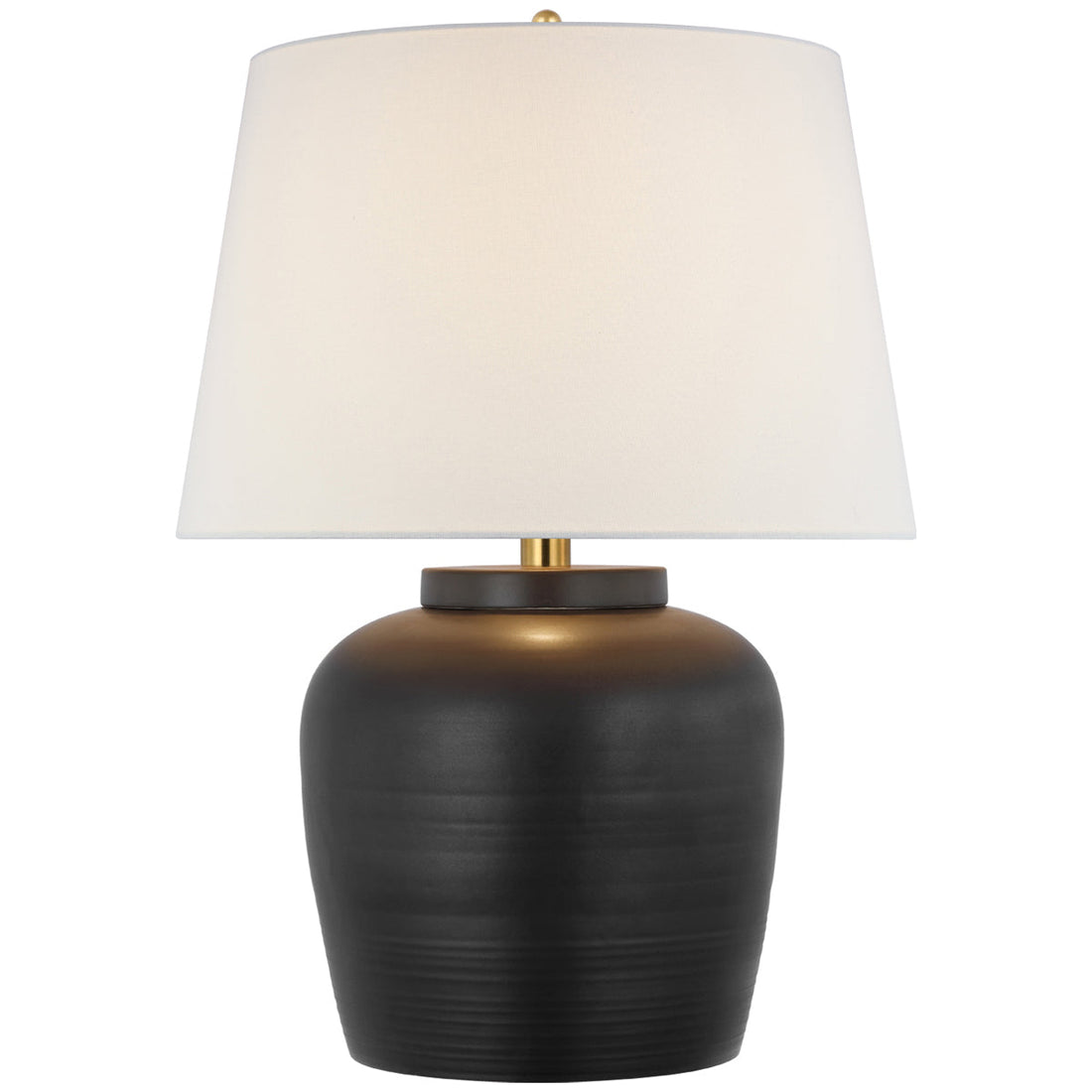 Visual Comfort Nora Medium Table Lamp with Linen Shade