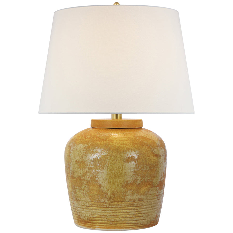 Visual Comfort Nora Medium Table Lamp with Linen Shade